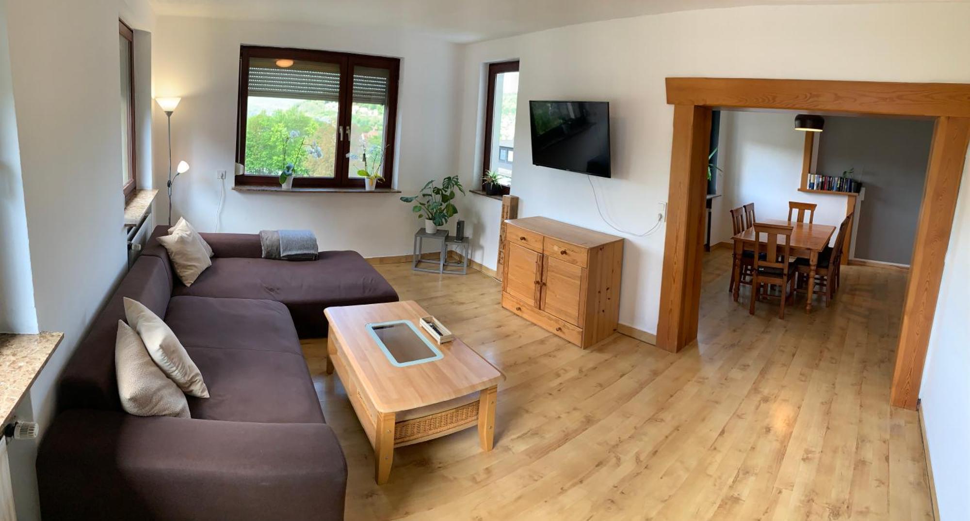 Ferienwohnung Panorama Hannoversch Münden Buitenkant foto